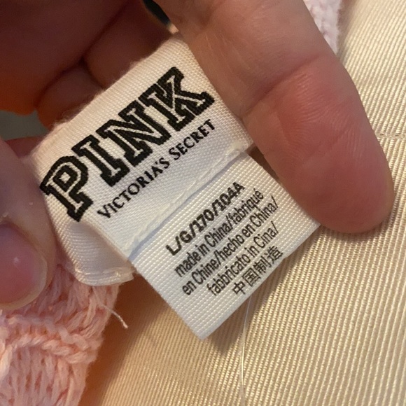 Pink Tye Dye Crop Sweater - Picture 4 of 6